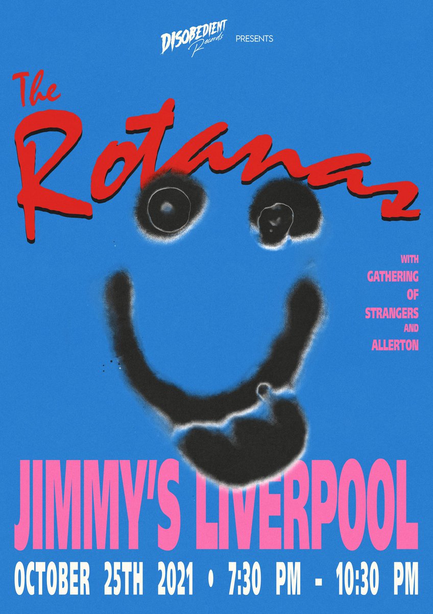 LIVERPOOL 

<a href="/GOSofficial_/">Gathering of Strangers</a> and local boys Allerton will be joining us for our Jimmy's headline on October 25th. We're absolutely buzzing to play your city for the first time, let's make it one to remember. 

Oh, and don't buy the s*n. 

Tickets - therotanas.lnk.to/bio

#UFT