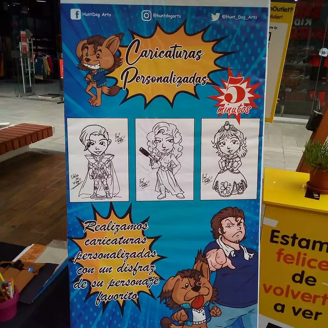 Hunt_Dog_Arts's tweet photo. Hola muchachos que tal, este sábado 11 de septiembre estaremos en el @inoutletperu en Lurin realizando caricaturas y hay más productos, no se lo pierdan
#lurin #inoutlet #feria #caricaturas #peru #juguetes https://t.co/VqKhy47Gwp
