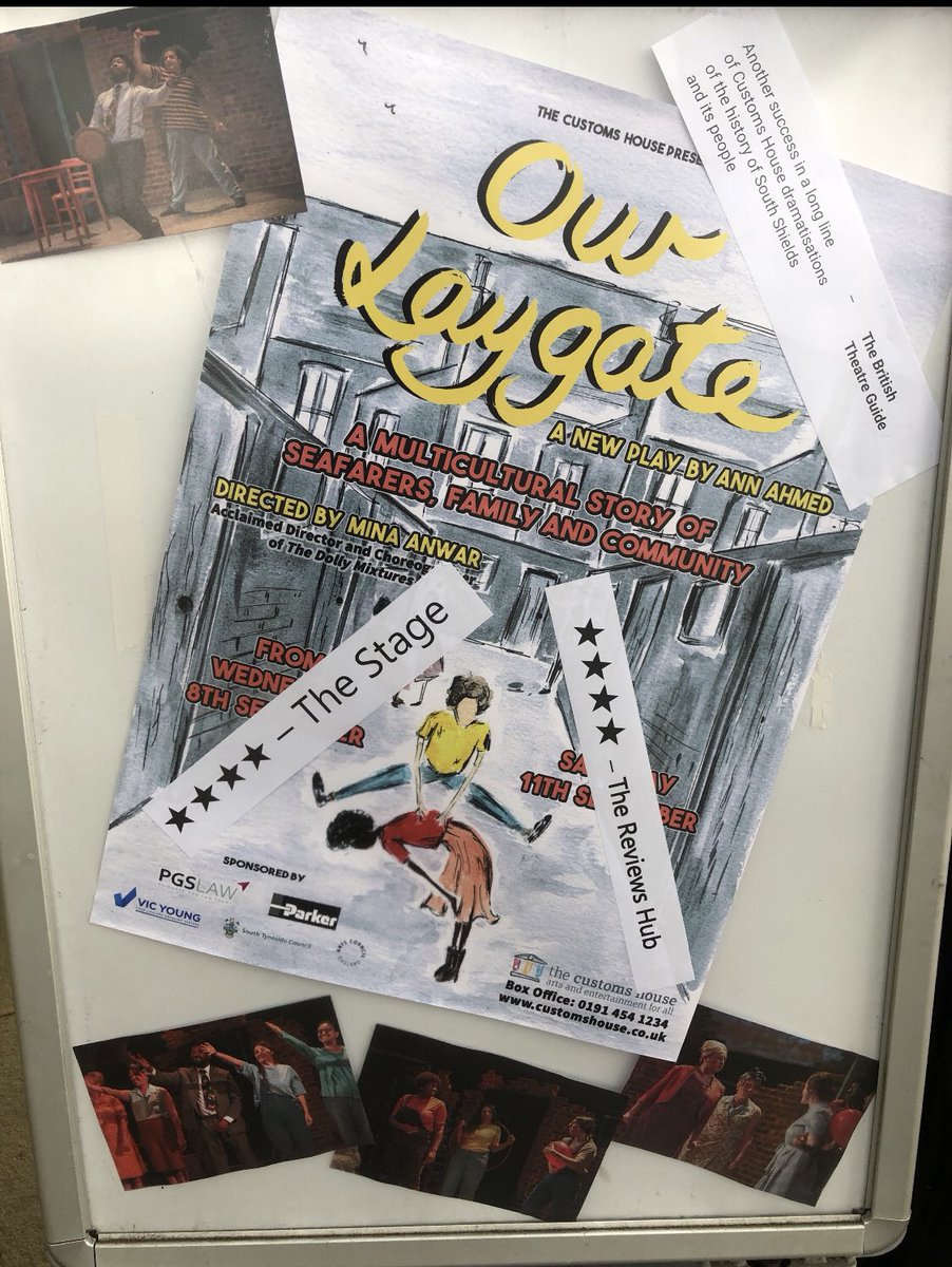 HildaBaker's tweet photo. @thecustomshouse and just like that another special play is nearing it’s final show. #OurLaygate a play for all our times🙏🏽❤️🎭 https://t.co/VJrGN3VYeG