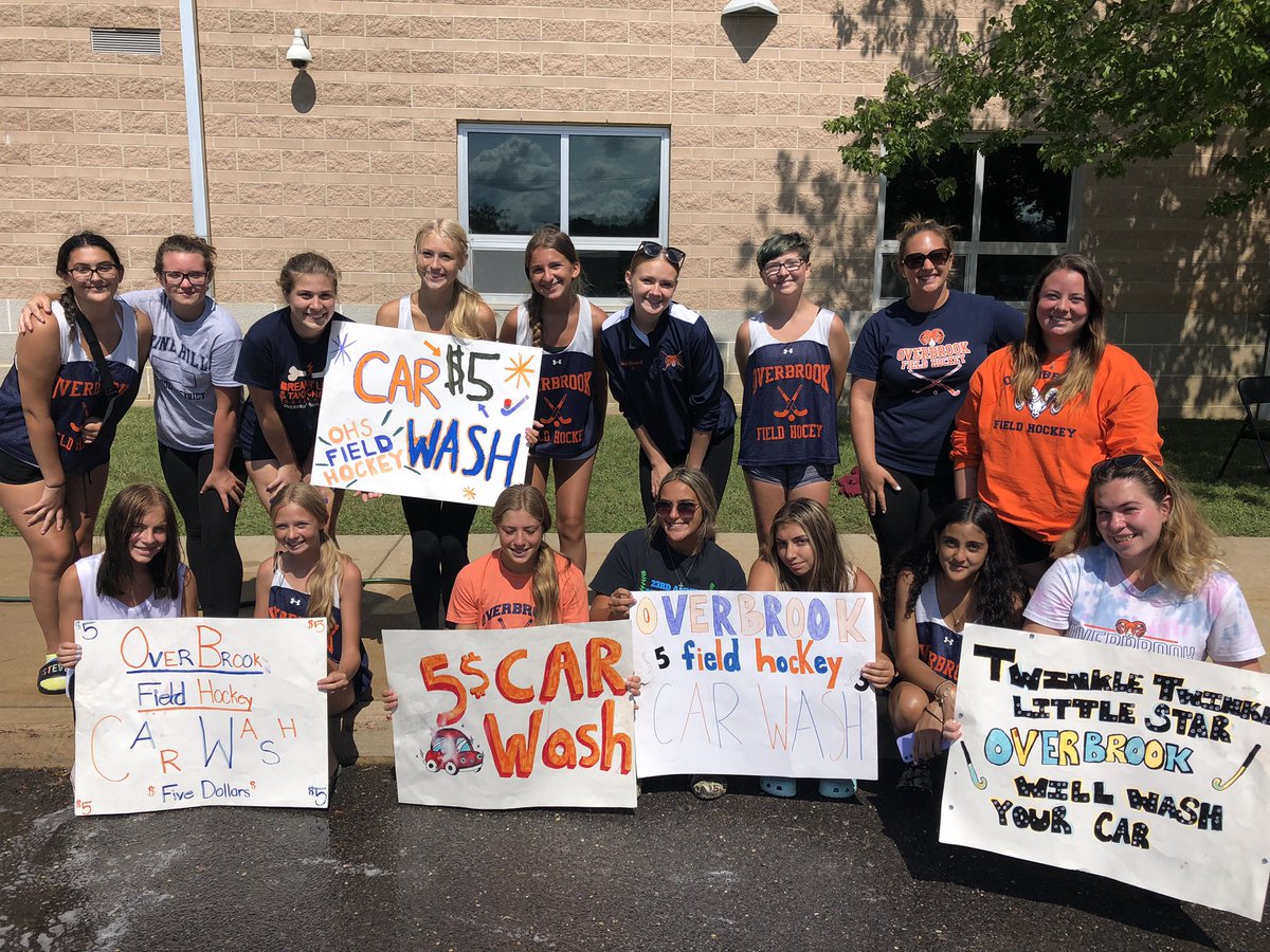 Thank you to everyone who came to support the field hockey team at the car wash. The girls did a great job! Thanks Ms. Upsey for helping us clean some cars too!