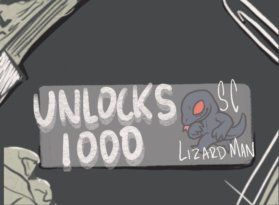 QueerlyDparted's tweet photo. Does the Lizard Man have scales? Is he a furry? No one really knows. Help us find out by unlocking him! #kickstarter #lizardman #paranormalpinpals #cryptidfiles #pins https://t.co/6utd9Jnd0H