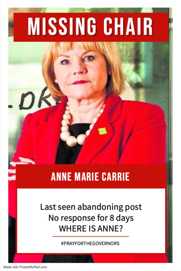 FormerHPS's tweet photo. 📢 MISSING CHAIR FROM HOLLAND PARK SCHOOL 📢

Day 8 without Anne💔

#wheresanne #prayforthegovenors https://t.co/PW08UubmMF