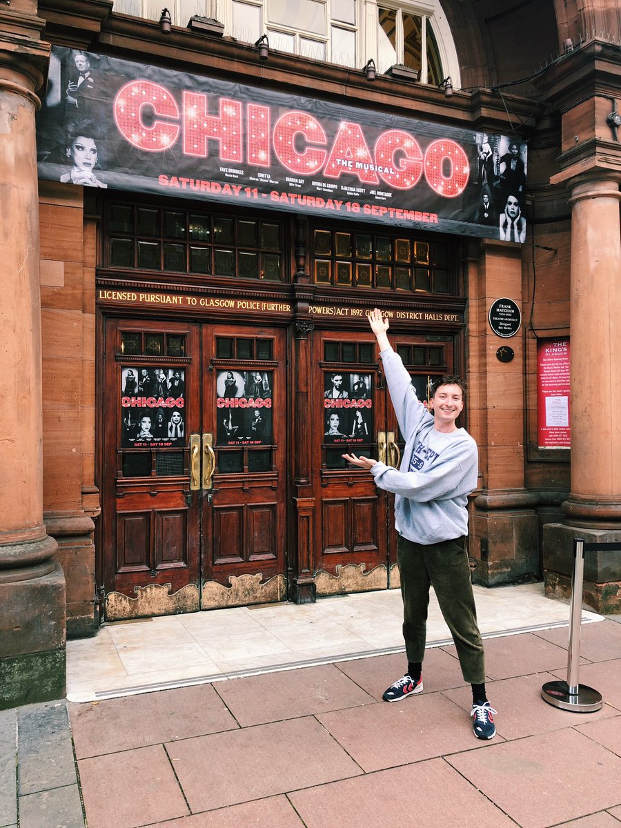 It’s opening night!!! So so grateful and excited to be opening <a href="/ChicagoOnStage/">Chicago The Musical</a> tonight. LET’S GO ❤️
