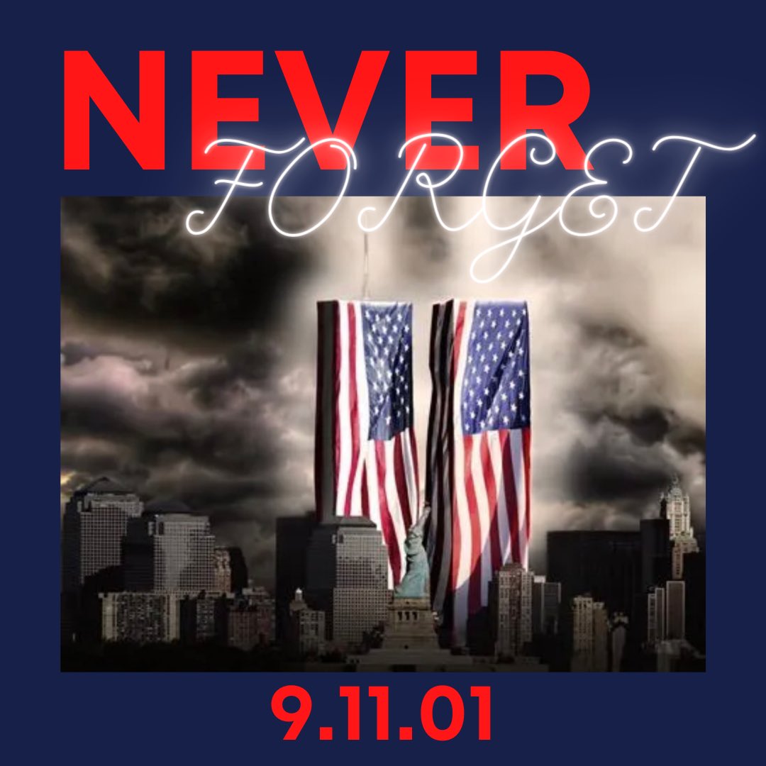 Our lives changed forever 20 years ago today! Always remember ❤️🤍💙