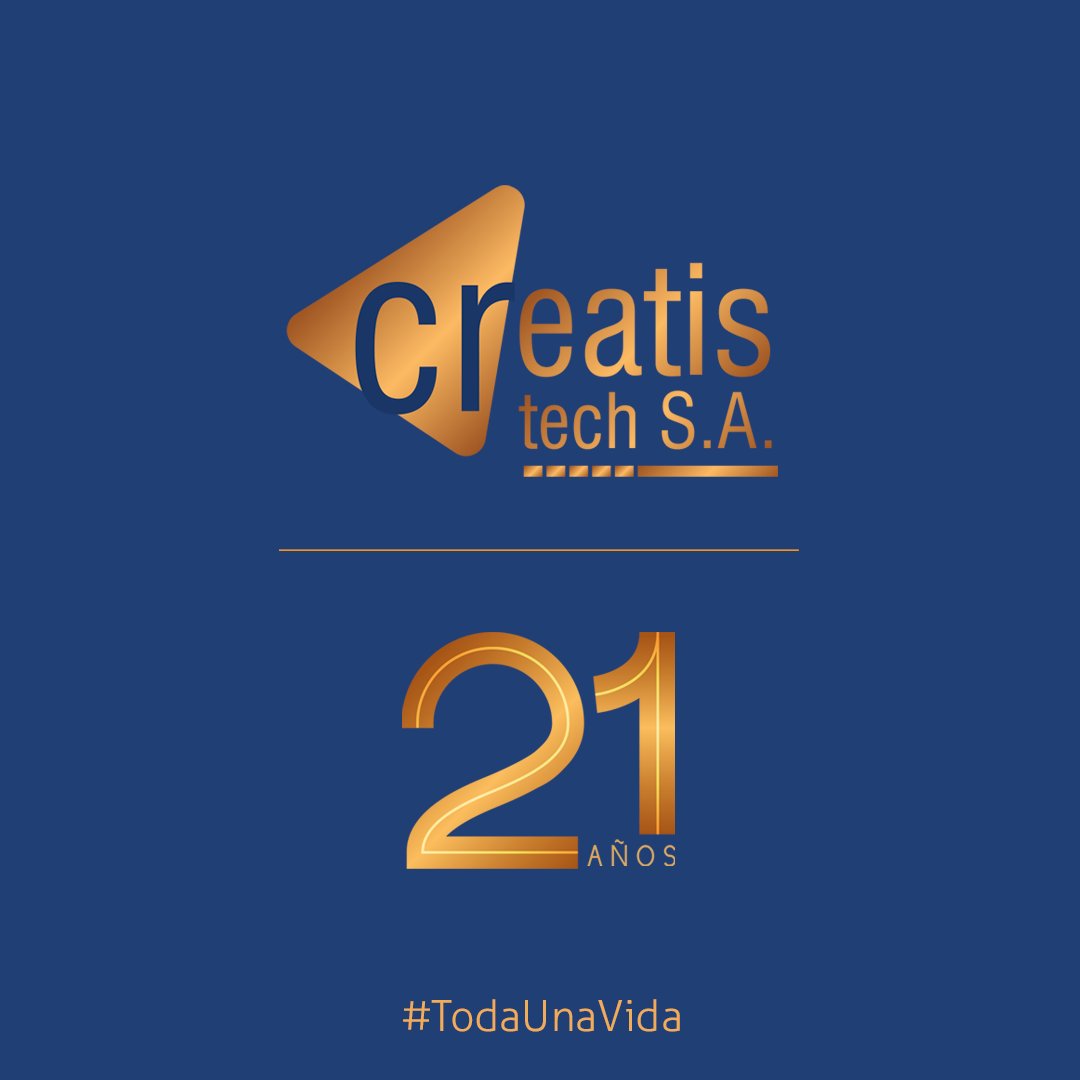 creatistech's tweet image. Cada día es un nuevo reto. Nuevas apuestas. Nuevos senderos. Gracias por acompañarnos en este recorrido donde todo el tiempo aprendemos y crecemos: #21años 

creatis-tech.com #DigitalMarketing  #SocialMediaMarketing #RedesSociales #SMM #MercadeoDigital #entrepreneurship