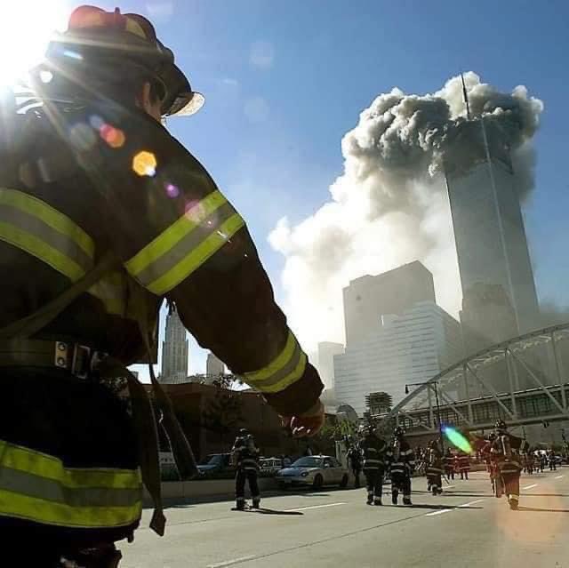 20 years since this tragic event that changed the world and the emergency services . 343 Firefighters who will never be forgotten 🚒 #911Anniversary . I vividly remember watching the events unfold in our HQ with colleagues.
