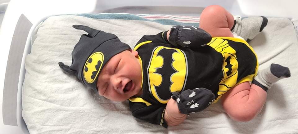 treezyfladies's tweet photo. @RealKevinConroy My 2 day old son!!!! https://t.co/0EAYQgMlUi