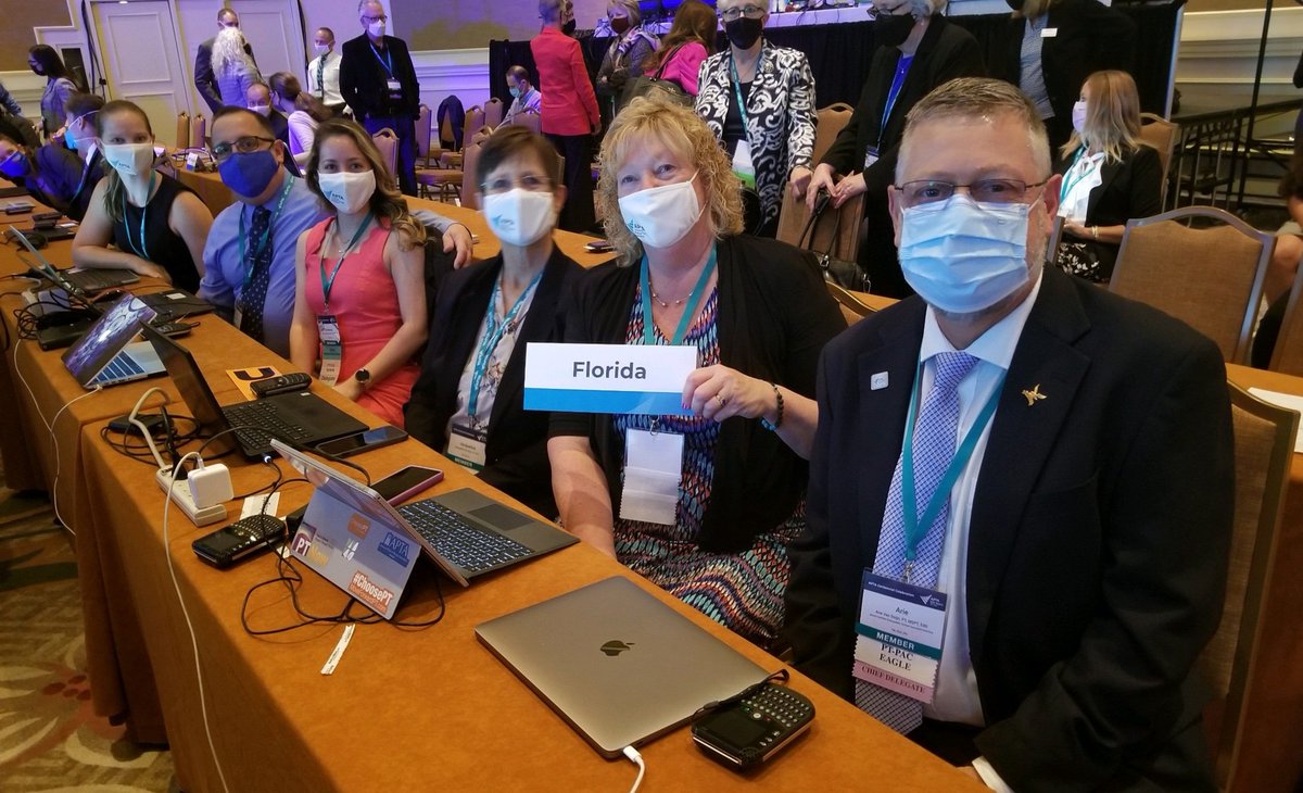 Florida is representing at the APTA House of Delegates! #fpta #aptahod #florida #pt #pta
@APTAtweets