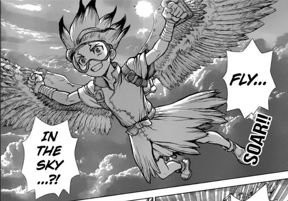 S0urX0X0nut's tweet photo. Ah yes...Senku...🦎 🪶💚
#dcst #drstone #ishigamisenku #flyinglizard #glidinglizard #lizard #manga #cute #senkuishigami #lol https://t.co/B44kYLSjni