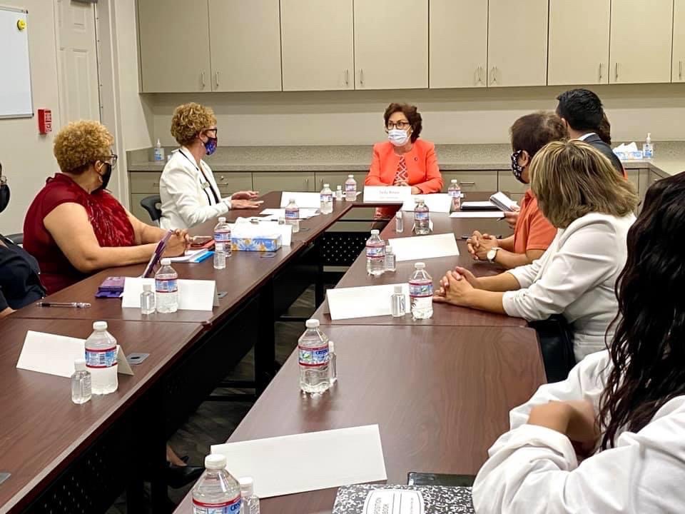 FirstMedNevada's tweet photo. We had the pleasure of meeting with @senjackyrosen this week to discuss the usage of the American Rescue Plan, affordable health care, the cost of medication, etc. https://t.co/N5RnB0vQ7v
