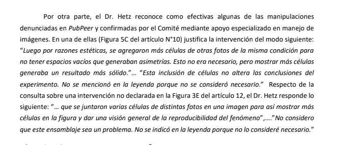 Esto es inaceptable, a cualquier cientifica/o q no tenga el nivel de redes de Hetz, lapidaria su carrera, como comunidad Cientifica no podemos ni debemos guardar silencio, porq el silencio es complice. La ética debe siempre ser superior a los intereses económicos