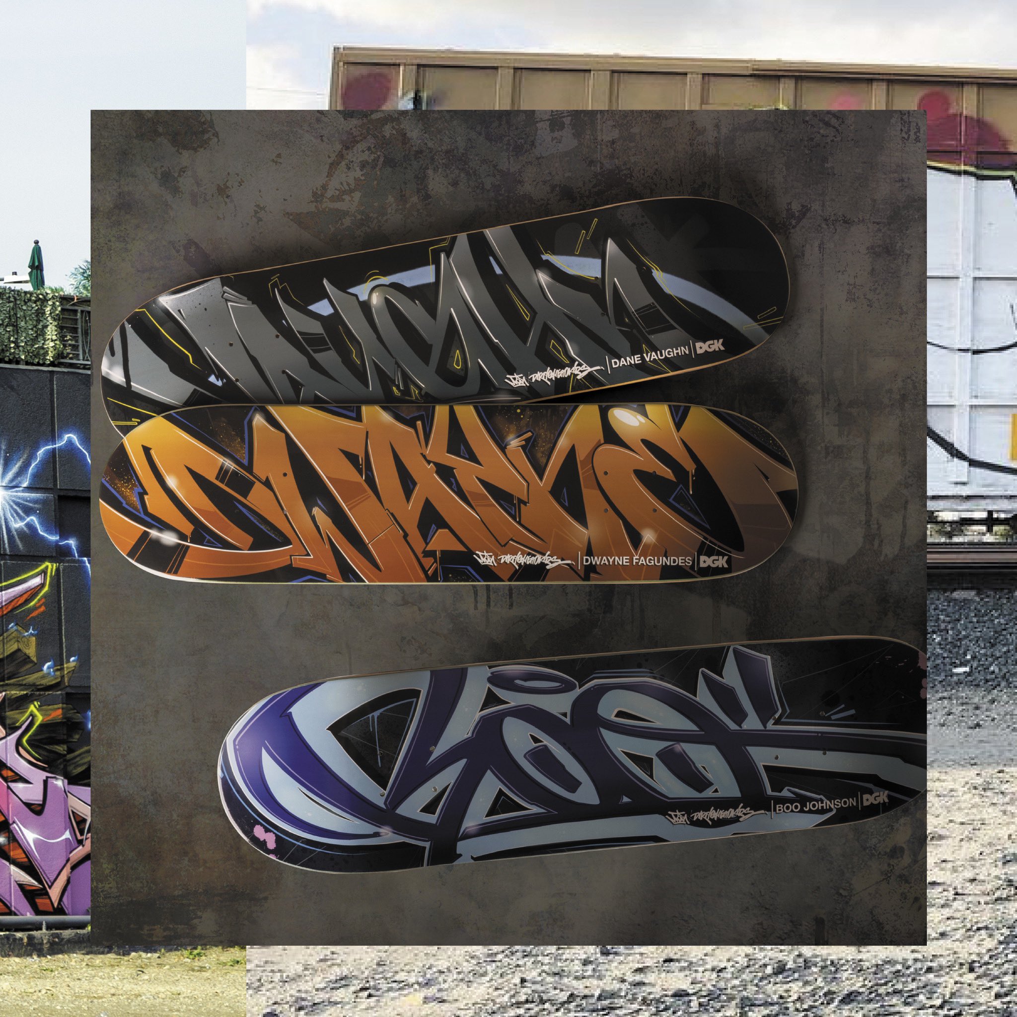 DGK on X: "A group of the most prolific graffiti artists in modern history,  MDR has teamed up with DGK for the newest pro series. Considered  untouchable in the world of street