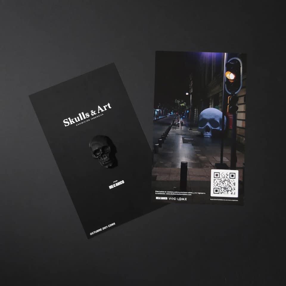 Mil boletos de edición limitada. A la venta a partir del 13 de septiembre en <a href="/mecanicojns/">Mecanico jeans</a> 

#SkullsAndArts,  la exhibición más impresionante, de México para el mundo. 

Producida por LDMX. 

#NotLikeEverybodyElse