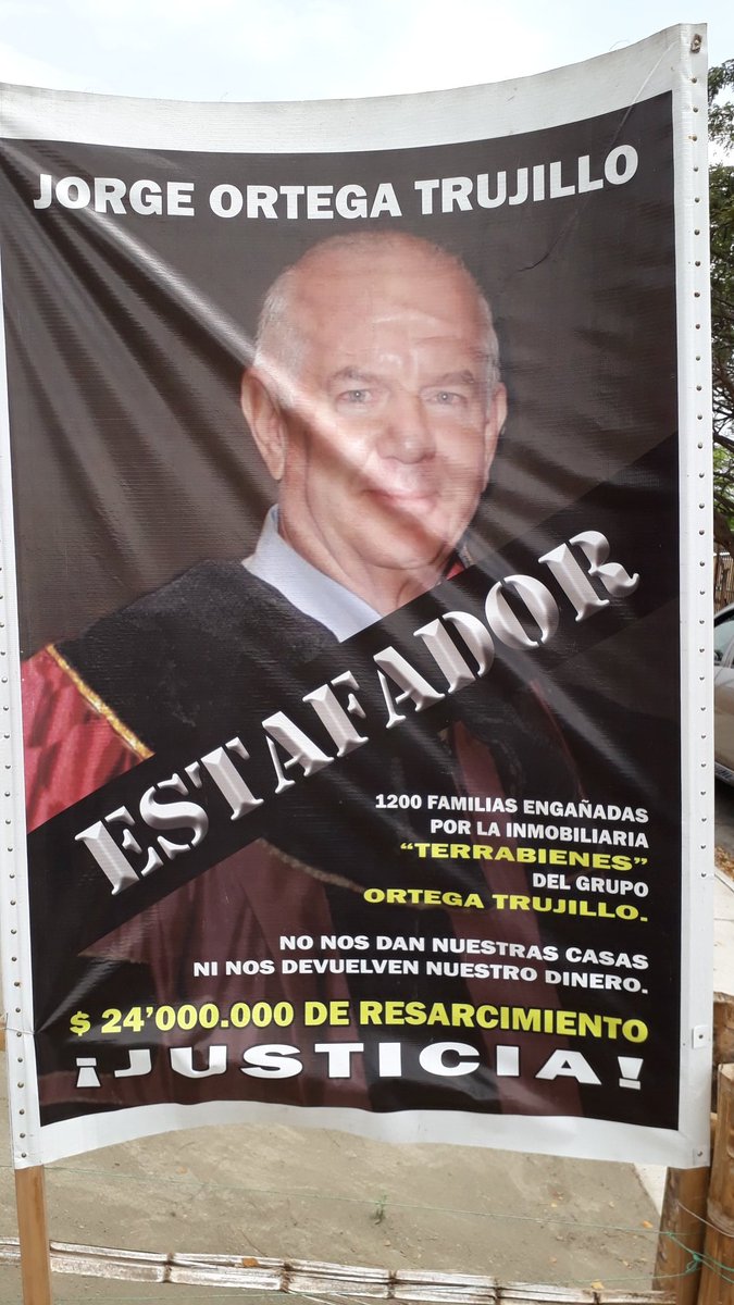 boeretto_gianni's tweet photo. https://t.co/j8xhyU5g12
@CynthiaViteri6
MI ESTIMADA,SOY UN PERJUDICADOS DE TERRABIENES URNOSA,YO NO TENGO MIEDO DE DENUNCIAR ESTE SEÑOR 
JORGE ORTEGA TRUJILLO,CULPABLE DE DELITO DE 
ESTAFA MASIVA 
A MI,ME ROBÒ 
$ 25,OO2,41
NECESITO AYUDA PARA RECUPERAR MI DINERO. https://t.co/0E1NXo8wKf