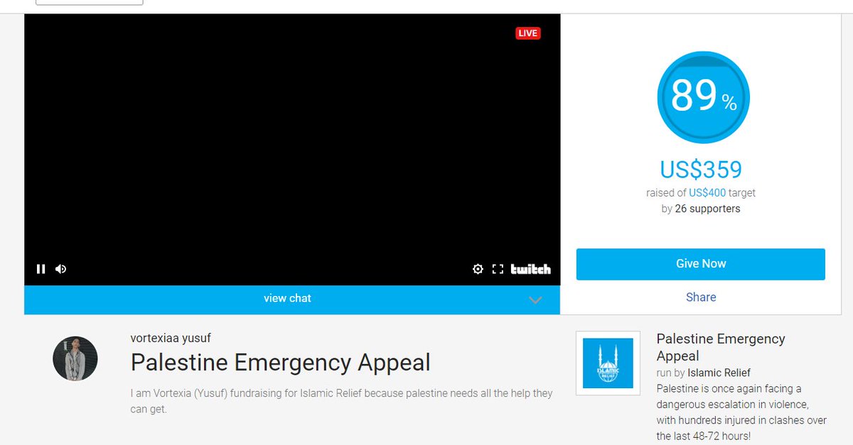 Vortexiaa's tweet image. Raised $359 in the 24 hour #FreePalestine stream, thanks to anyone who came, shared or donated. 
Gonna get some well deserved sleep now :P
