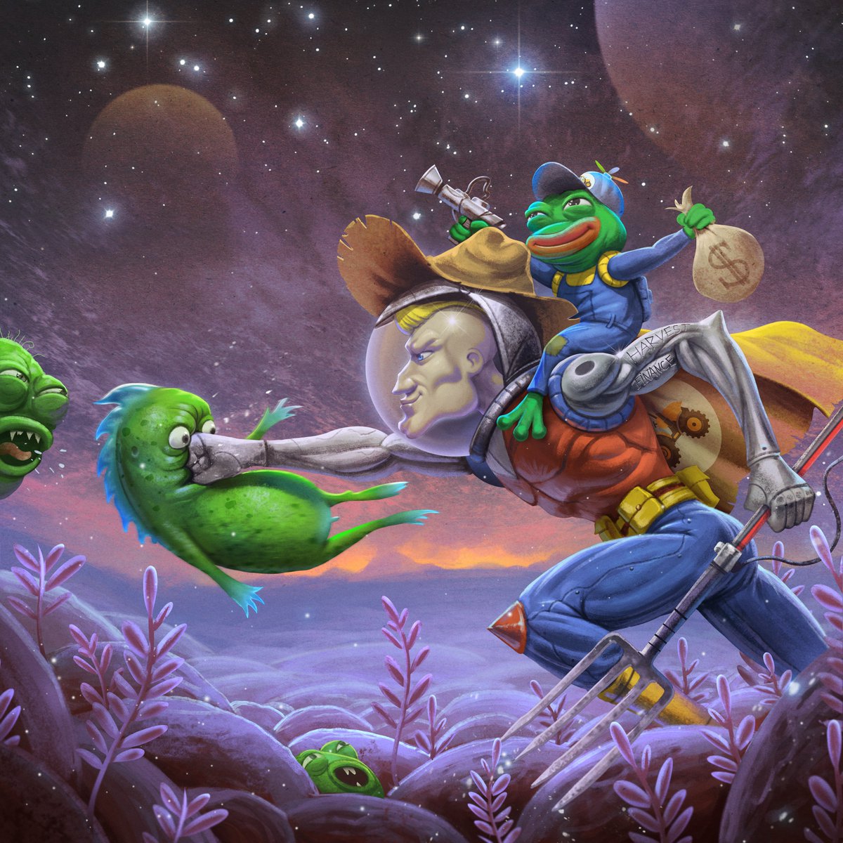 StasSvetlov1's tweet image. Farmer Chad has been working hard for the last year in the fields of Defi, bringing in high yielding crops and making sure the farmlands are safe from gremlins! 

Happy Birthday!😁

#HarvestBirthday @harvest_finance