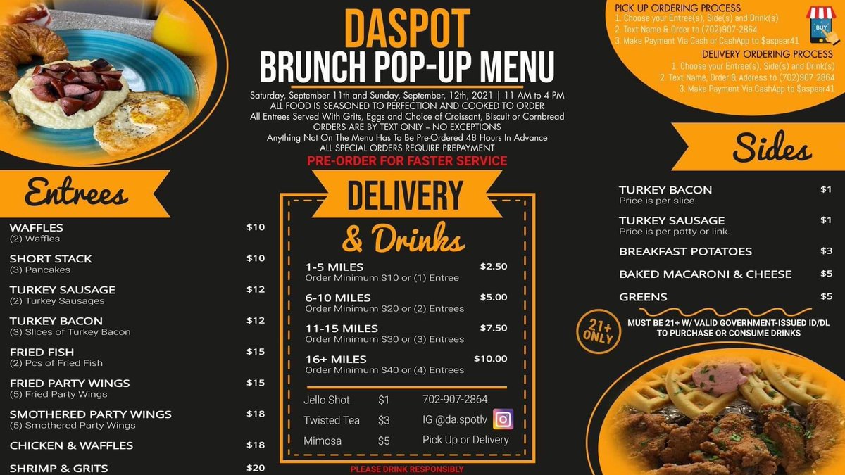 reddzshow's tweet photo. Pop up brunch #lasvegas #lasvegasstrip #food #fremontexperience #nevada #foodies #sincity #blackchef #smallbusiness https://t.co/IDtJFN92jX