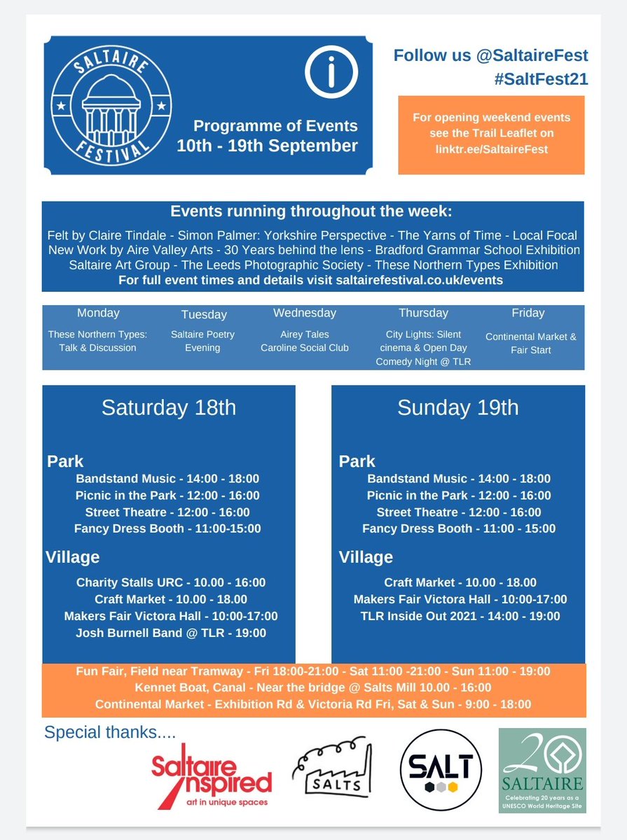 SaltaireFest's tweet photo. https://t.co/bEMbxumI20