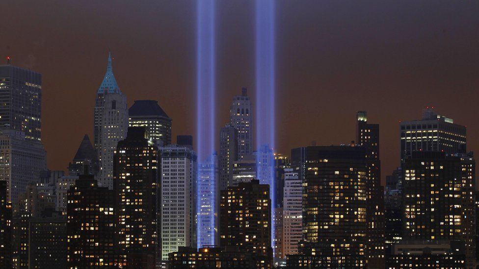 iScienceLuvr's tweet photo. Many of us were not born yet
Many of us were babies
Many of us were just starting out school
Many of us were living our lives
But on a beautiful September morning
Many lives lost, many lives changed 
on the fateful 9/11 morning
Keeping those in thoughts &amp; prayers 🙏
#NeverForget https://t.co/OAG609ECOs