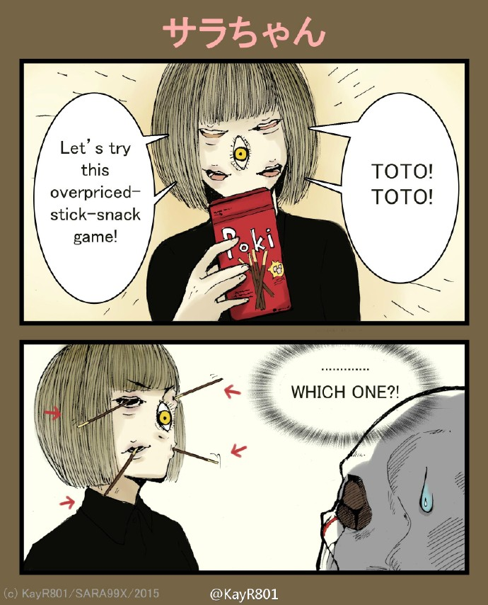 Found my old comic :D
Sara and Toto from SARA99X (&) The Librarian 