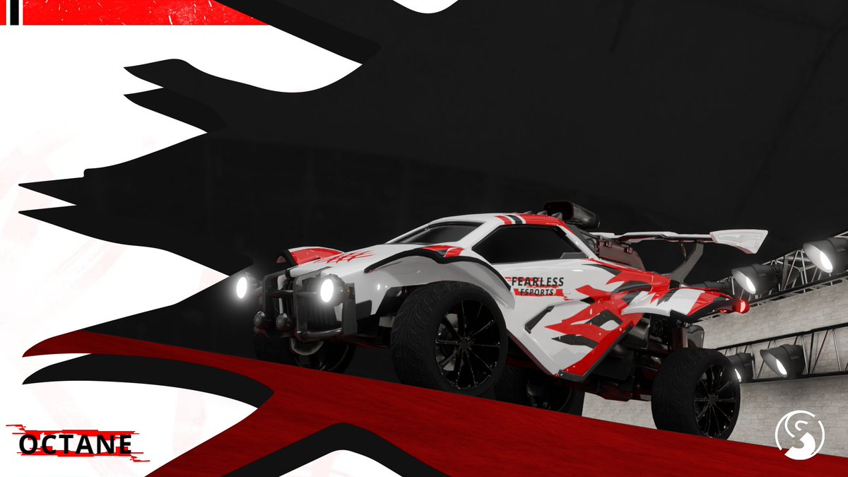 FearlessGG's tweet photo. NEW Rocket League Decals

We've kept this a secret for a little while. 

NOW THE OCTANE IS BACK IN STYLE AND SO IS THE SQUAD.

Created By : @ThatOneSuper 
#FearUS #StayFearless #RocketLeague https://t.co/pcOlJNw3Bp