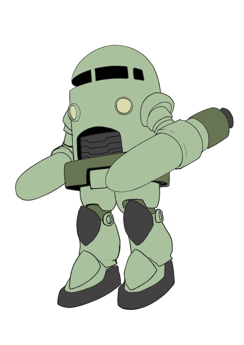 機動戦士ガンダム のモビルスーツの名前はウ行でシメることが多いから ウ行で終わ 井上篤史のイラスト