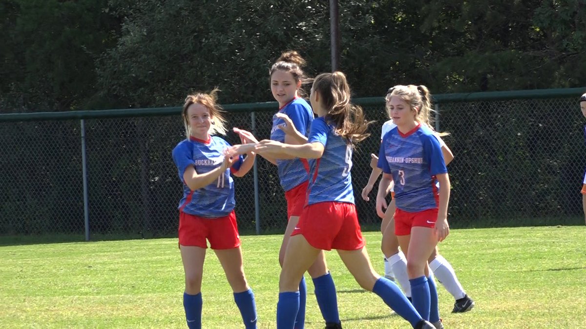 FINAL: Buckhannon-Upshur 6, Martinsburg 0. Catherine Oliveto scores a hat trick in the first 30 minutes of the game. Other Bucs goals by Zuliani, Phillips and Hollen. #wvprepsoccer 

<a href="/ladybucssoccer2/">Lady Bucs Soccer</a> <a href="/BU_Sports/">B-U Sports</a>