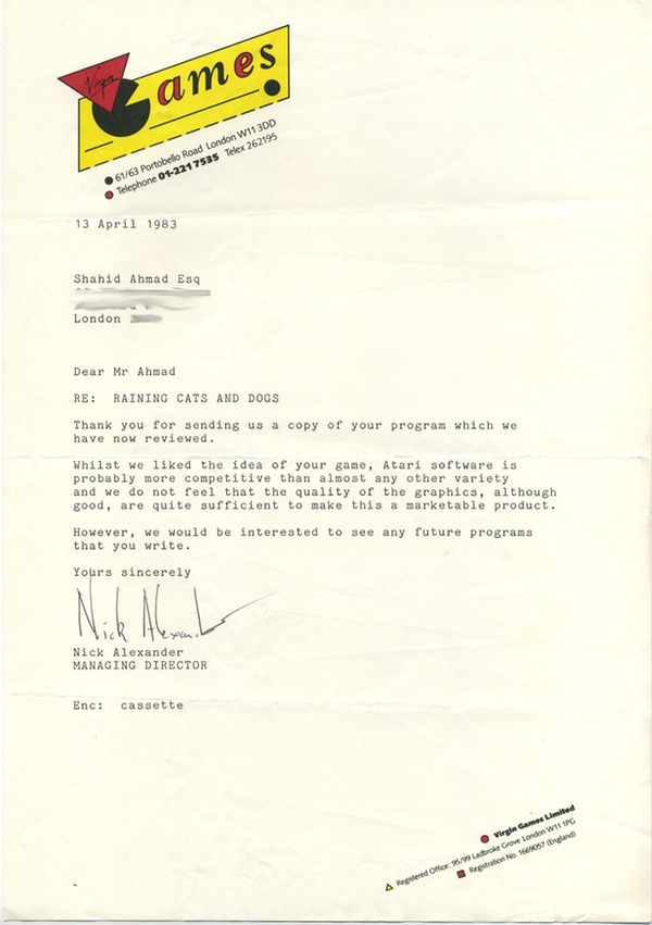 1982: I wrote Alien Attack, my first game, on an Atari 400, in