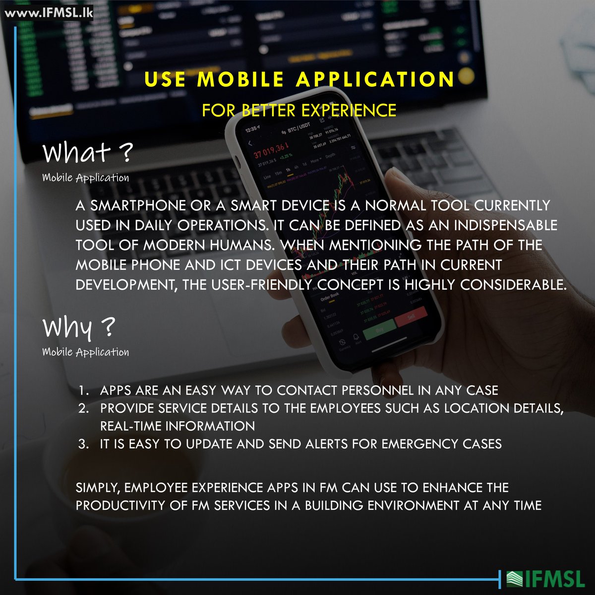 IFMSL1's tweet photo. Employee Experience Apps for A Better Coverage of FM Services During COVID-19

More Information : https://t.co/ybRg8Xvquo

#IFMSL #FM https://t.co/2nHZMU1cMS