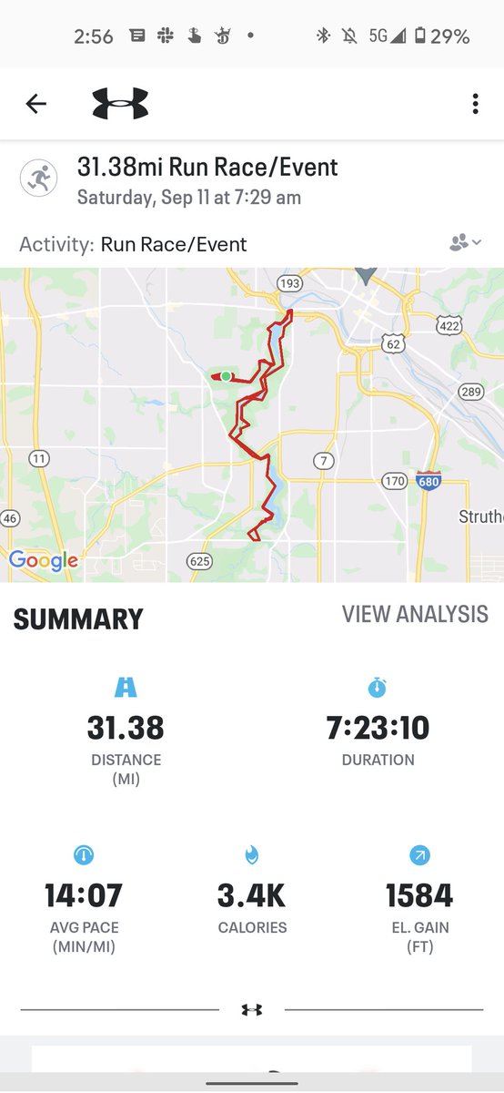 plako21's tweet photo. Officially an ultramarathoner!
The greater the effort, the greater the glory.
Proud to accomplish this with our coach @TheSensation61 and fellow first timer @number1Marcsman #YUTC #50k https://t.co/E3aHKue0rb