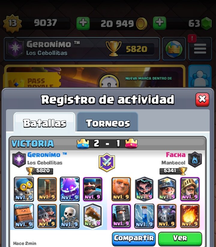 Cuanto para cada uno % yo digo 80/20 para el