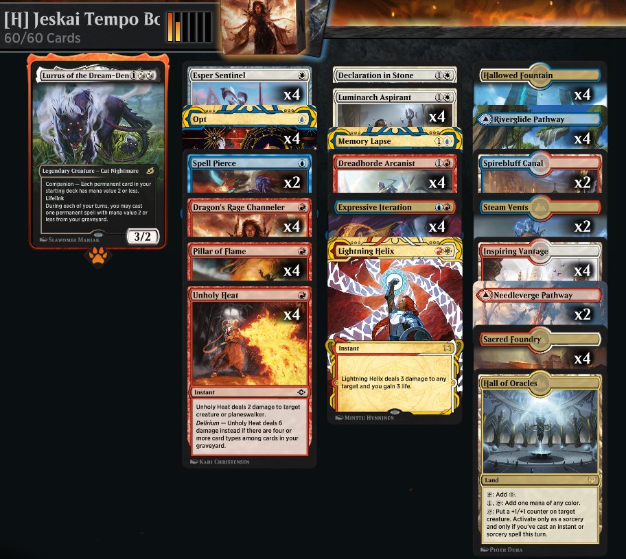 Matt Gottilla Snuck In A Nice Bo1 Arena Open Run With Jeskai Tempo T Co Hk2njcjsno Twitter