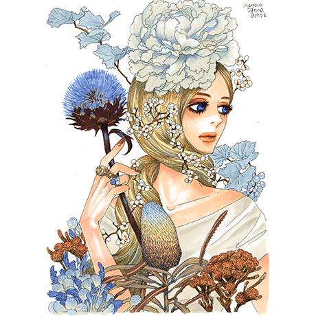 安野モヨコ V Twitter 公式ストアでは このイラストの 複製原画も発売中です T Co Enn0flzvop