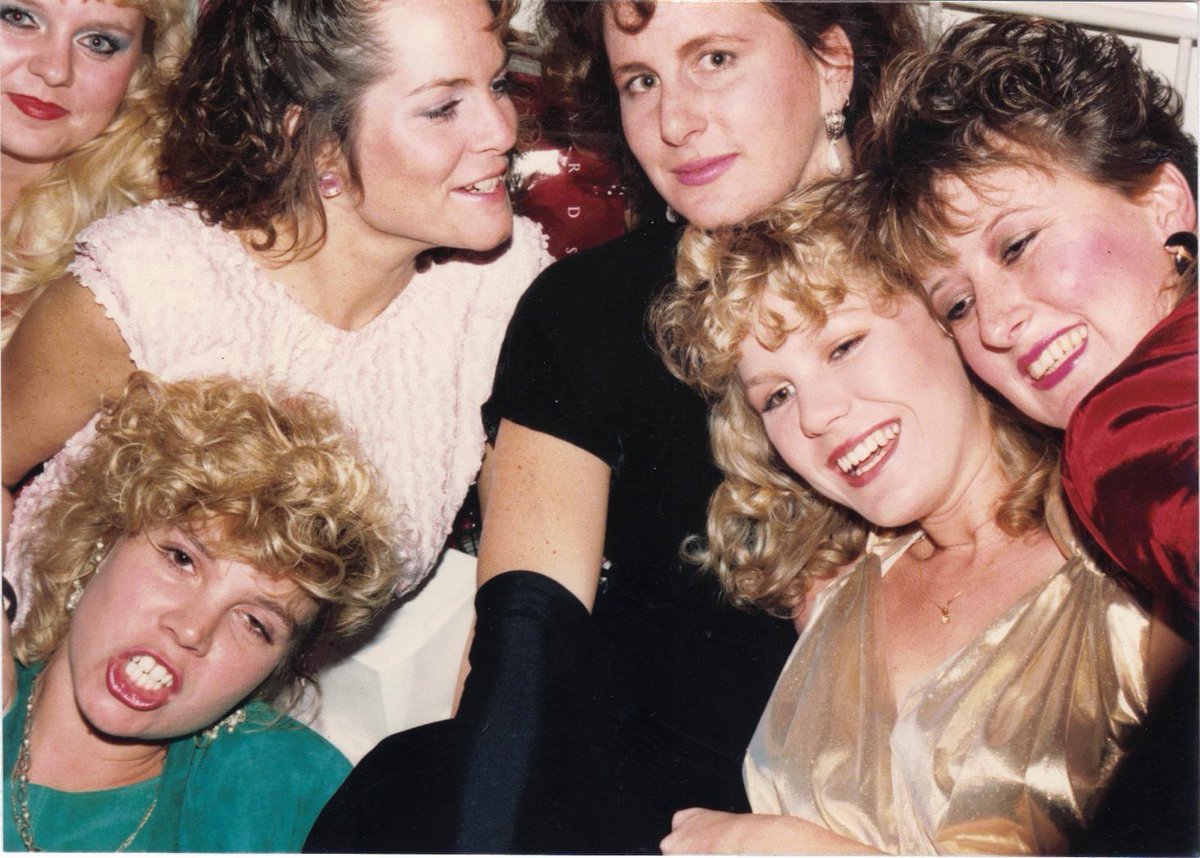 The_B_Company's tweet photo. Who says women can't be #friendsforever? Some of my besties...and we still love each other to this day! #LadiesOfThe80s #BFFs #coolchicks https://t.co/M8W9BmjJvY