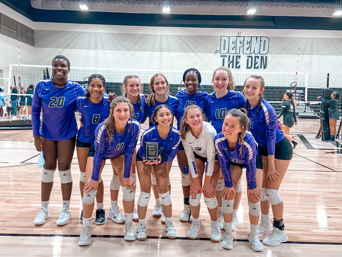 FULSHEARVB's tweet photo. JV volleyball with the consolation championship in the LCISD tournament! https://t.co/tg7BQE6yO0