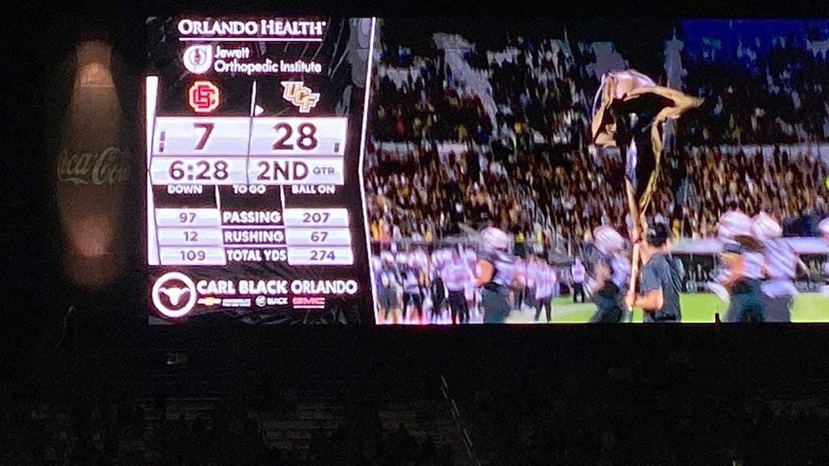 TOUCHDOWN UCF!!!