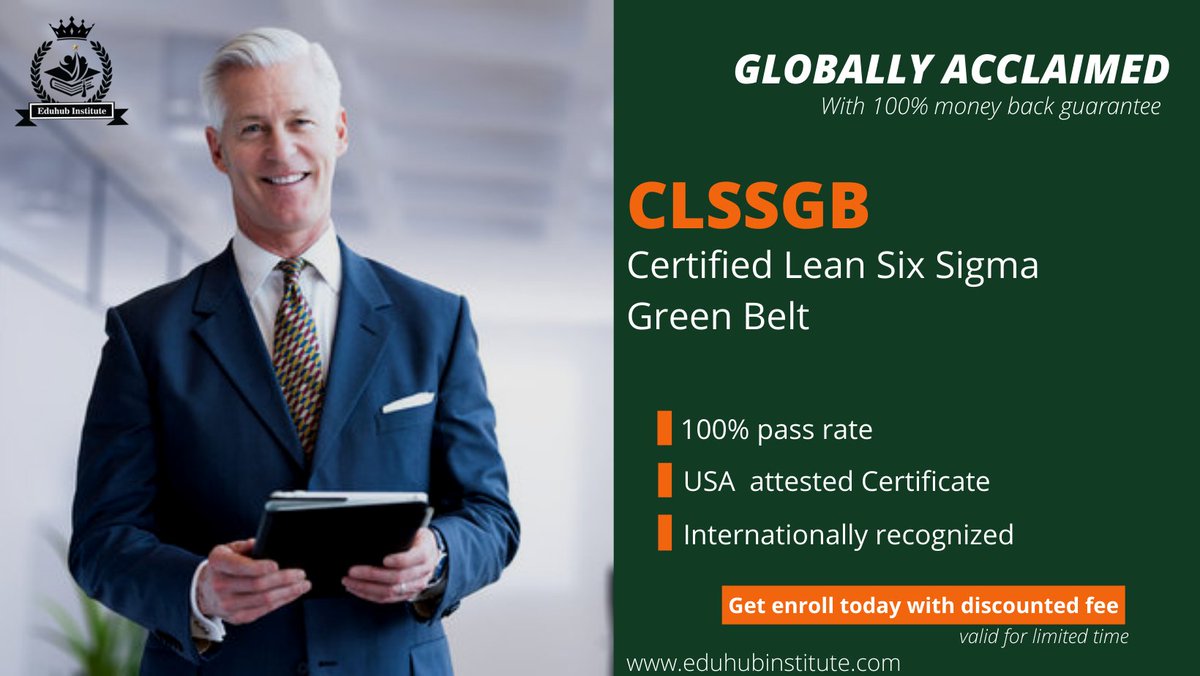 Will Six Sigma help my career?

Lean Six Sigma Green Belt certification can lead to valuable career opportunities in a wide range of positions at a broad range of companies around the world. With more organizations adopting Lean Six Sigma's versatile performance optimization.