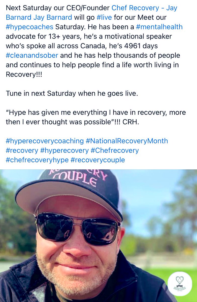 ChefRecovery's tweet photo. #share @SAQuinn1978 @TyWilly11 @Eric_Melillo @ctvedmonton @CTVWinnipegBRK @895TheLakeNews @CBCTBay @GordEllis @MileyCyrus @GregRickford We are launching in #soberoctober I am celebrating 5000
#cleansober Oct-20th #peoplematter #MentalHealthMatters @CFRAOttawa @dylanblackradio https://t.co/FxFVq6Kddl