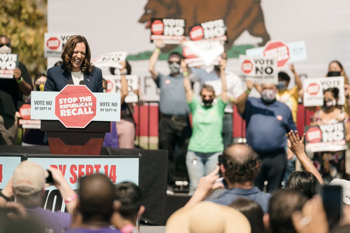 DemGovs's tweet image. Are you standing with @KamalaHarris to stop this Republican recall?

Make sure you’ve returned your ballot and voted NO before September 14th!