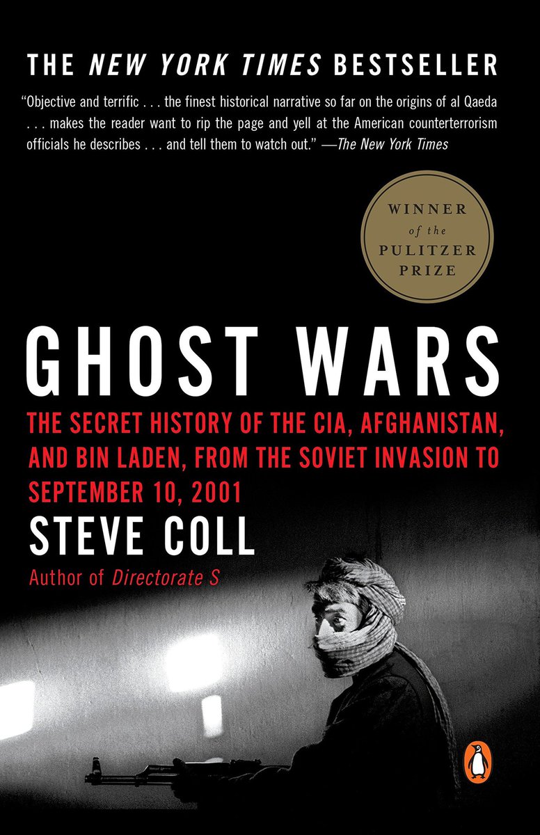 AssusReamus's tweet photo. 👇🏼#GhostWars by #SteveColl shines a light on the US’s dirty pool in Saudi Arabia, Afghanistan & Pakistan going all the way back to the 1940’s…fascinating read https://t.co/dghLGCAk5a