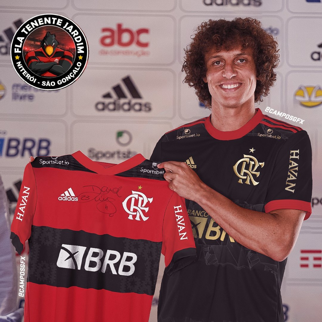 Seja bem-vindo, @DavidLuiz_4! Que você tenha muito sucesso com o Manto Sagrado! 💪❤️🖤 #DavidLuizNoMengo 
#VamosFlamengo 
#Flatenentejardim