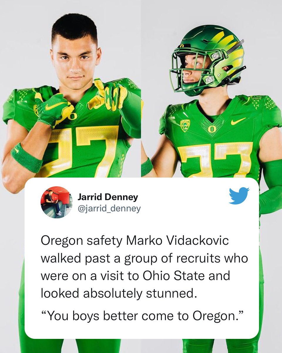 SportsCenter's tweet photo. Oregon's win had Ohio State's recruits shook 😯

(via @kidfromgermany, h/t @jarrid_denney) https://t.co/TCpG1jBJGU