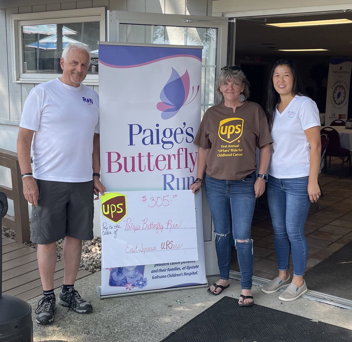 Sister0105's tweet photo. @UPSers Ride for Paige’s Butterfly Run. #ChildhoodCancerAwarenessMonth https://t.co/ky4Z49kpVf
