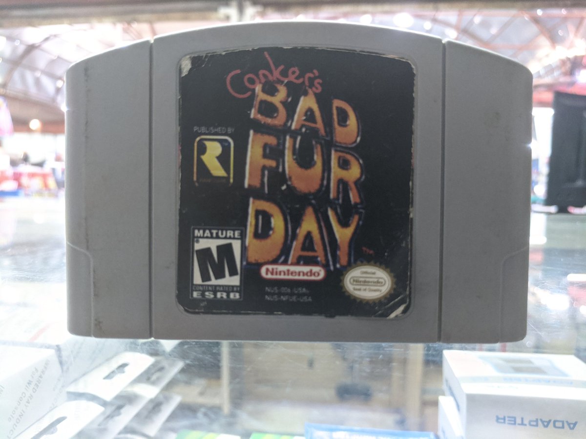 AvenidaNintendo's tweet image. Listo, #ConkerBadFurDay #restaurado