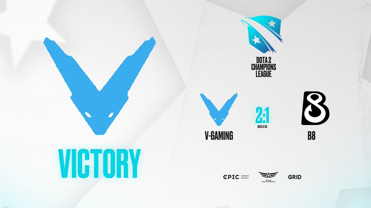 epicentergg's tweet photo. B8 fought to the end, but how strong are the V-Gaming this season!
#D2CL #D2CLBlue https://t.co/xxUdWMfRGx