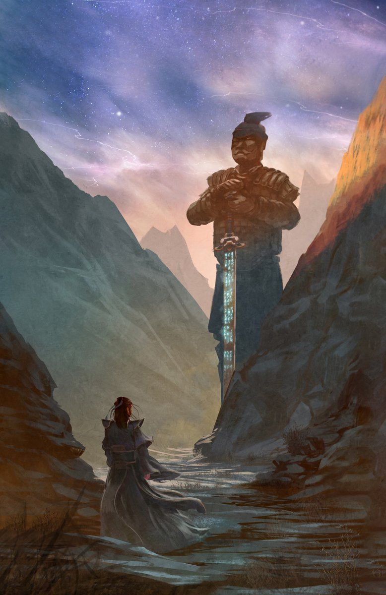 VictorTanDesign's tweet photo. I Shall Seal The Heaven cover illustration done for @Wuxiaworld_Ltd
More cover art posted on my Artstation: https://t.co/9h4dB6RSjd
#wuxia #ISSTH https://t.co/yqNSWfD7UK