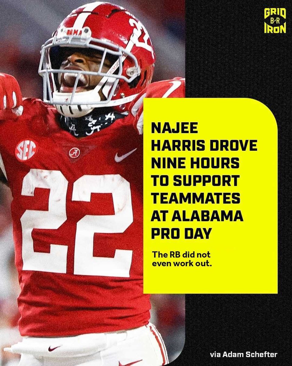 brgridiron's tweet photo. You will not outwork Najee Harris‼️ https://t.co/PqppxsEalb