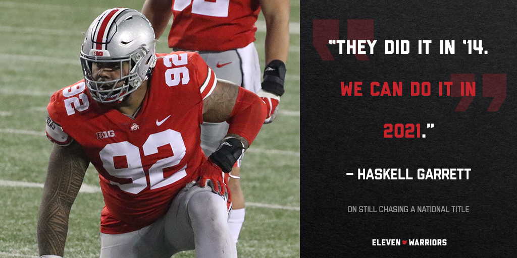 11W's tweet photo. Despite the loss, Ohio State is still  chasing a national title. https://t.co/Cdi0LEAuu8
