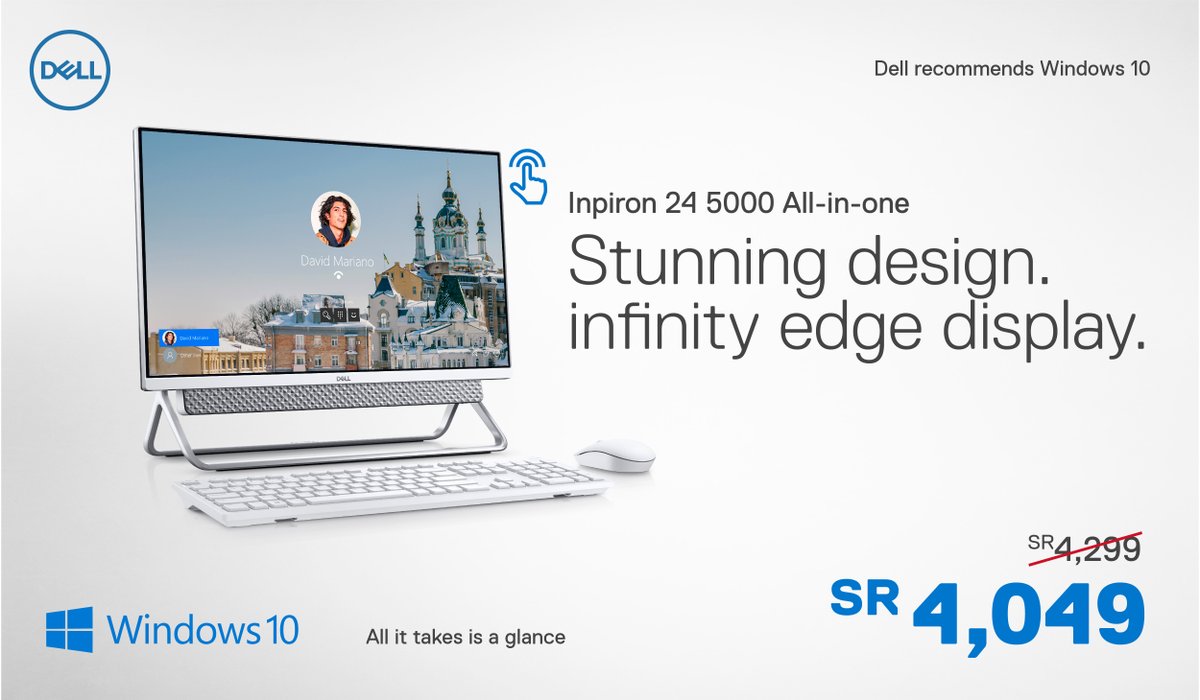 EDDYStores's tweet image. Inspiron 24 5000 All-in-one
#Windows10Home #Dell