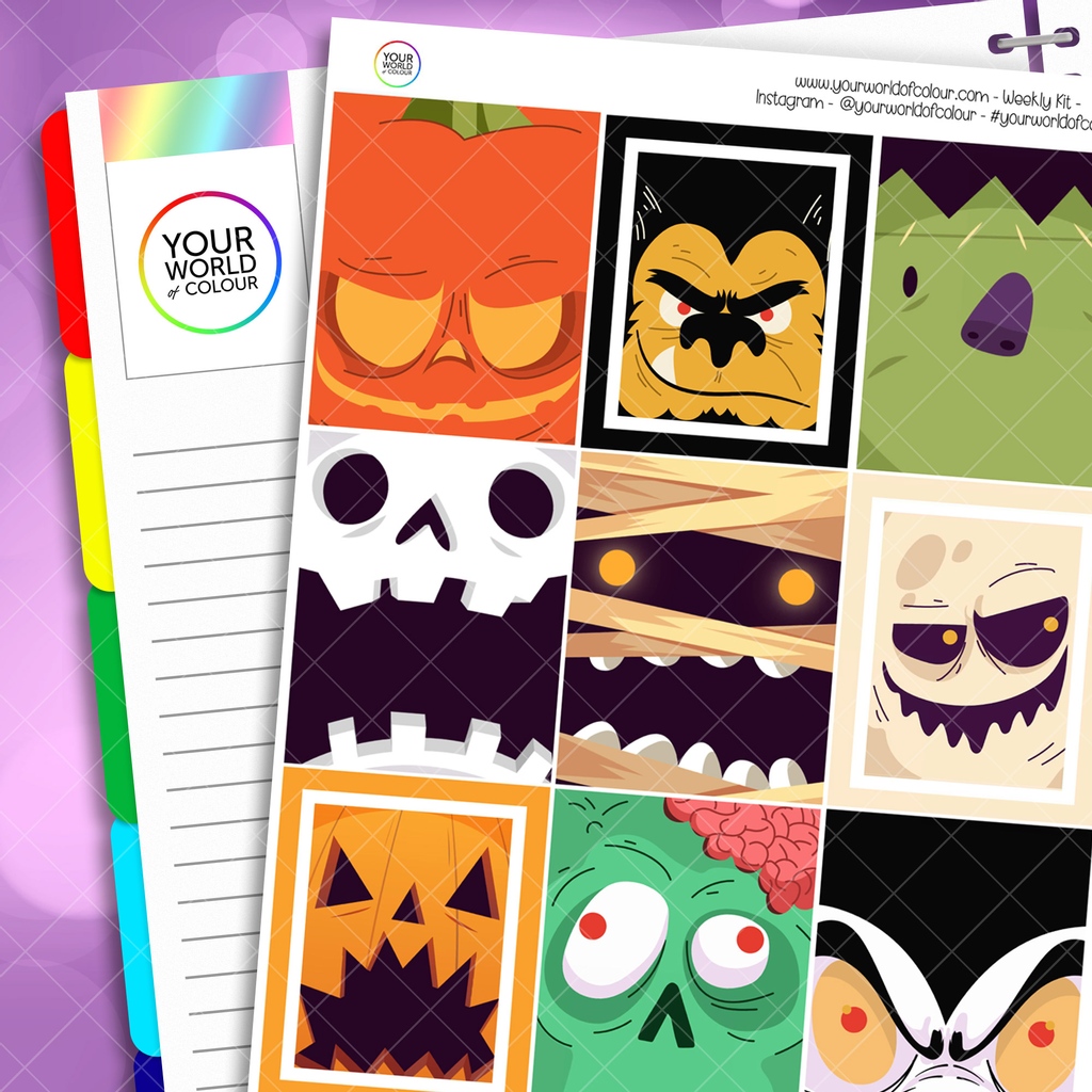 New releases are now up! Monsterz, is one of my favourites 🍂⁠ yourworldofcolour.com
⁠⁠
Let me know your fave!⁠
.⁠
.⁠
.⁠
.⁠
#glamplanning #planneraddict #ukpa #glamplanning #stickers #nowhitespaceplanning #plannershopowner #weeklykit #planner #miniweeklykit